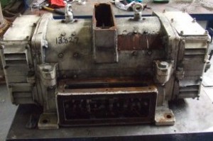 DC motor after repair