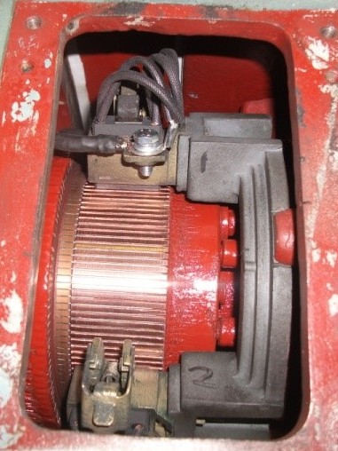 repaired dc motor for the plastics industry - Mawdsleys BER Bristol